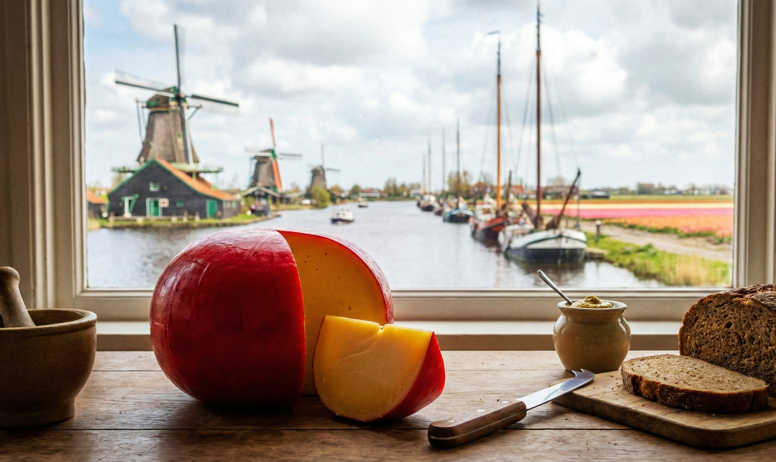 Edam - Fromage : origine, usages et recettes - Fromagère.fr