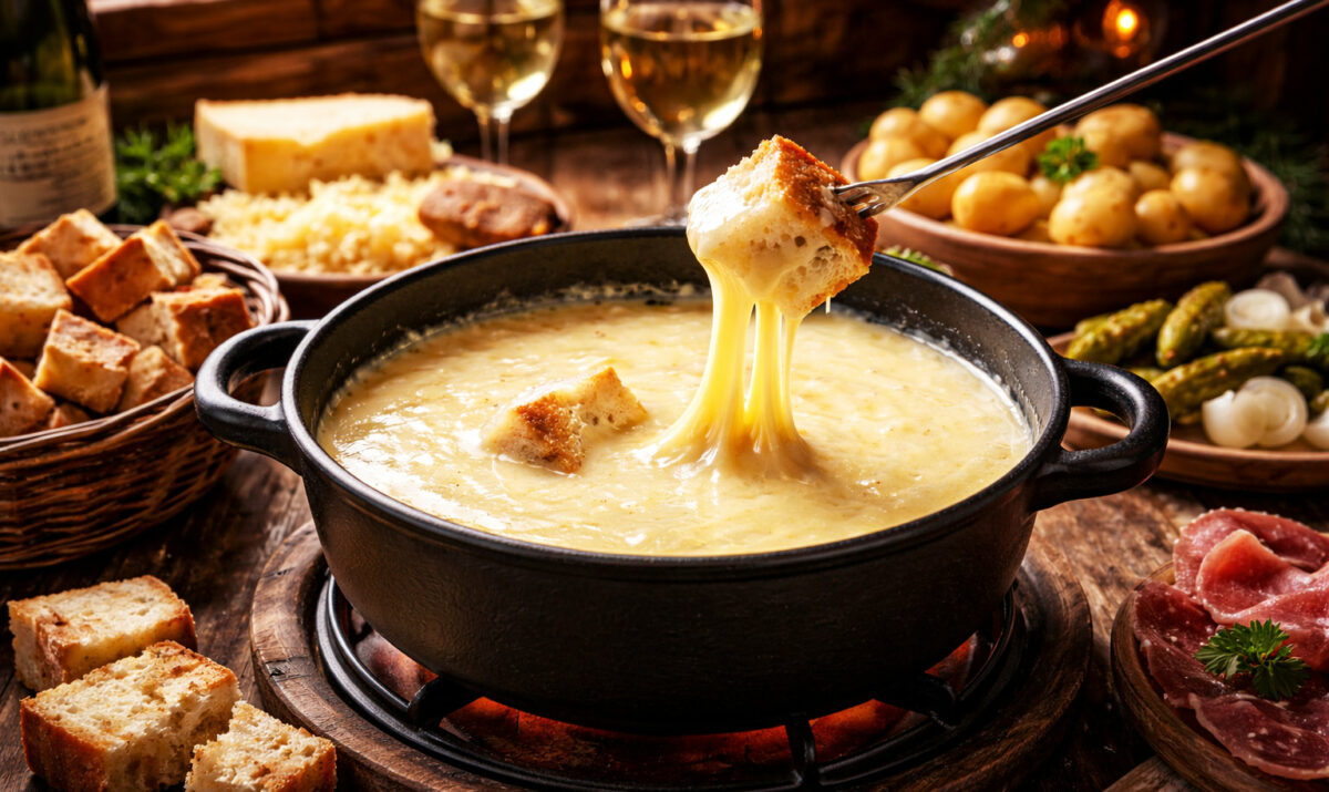 Fondue Moitie Moitie Suisse