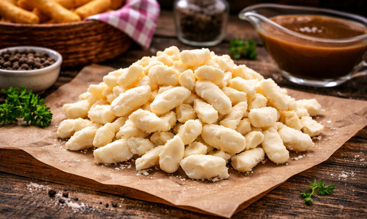 Fromages En Grains Poutine