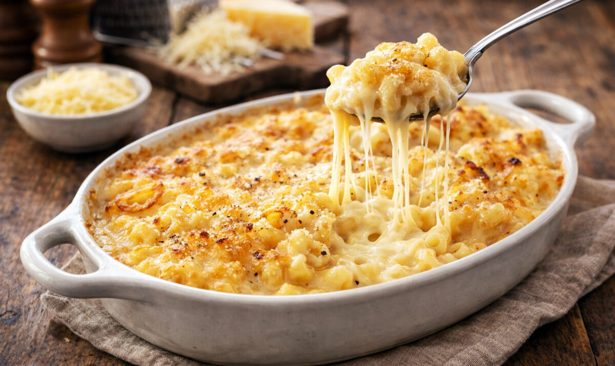 Gratin De Macaroni Au Fromage
