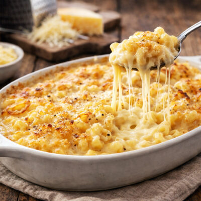 Gratin De Macaroni Au Fromage